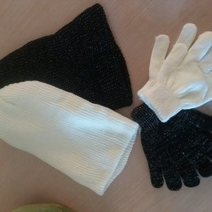 Womens hats and gloves